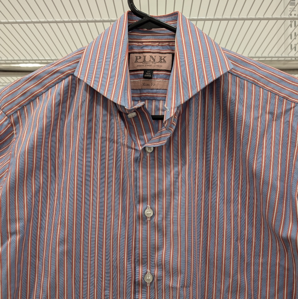 Thomas Pink B/O/W Dress Shirt